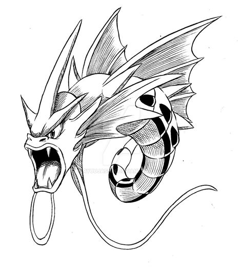 #384 mega rayquaza pokemon coloring page. Collection of Gyarados clipart | Free download best ...