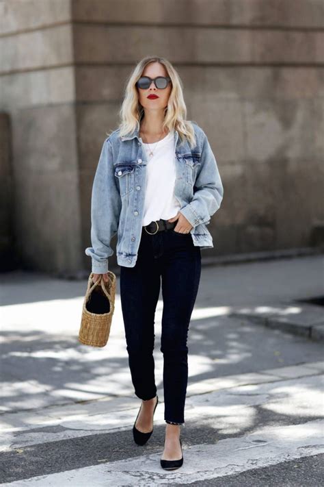 Exactly How To Wear Denim On Denim Who What Wear