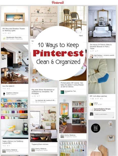Pins Piling Up 5 Ways To Keep Your Pinterest Boards Clean And Organized