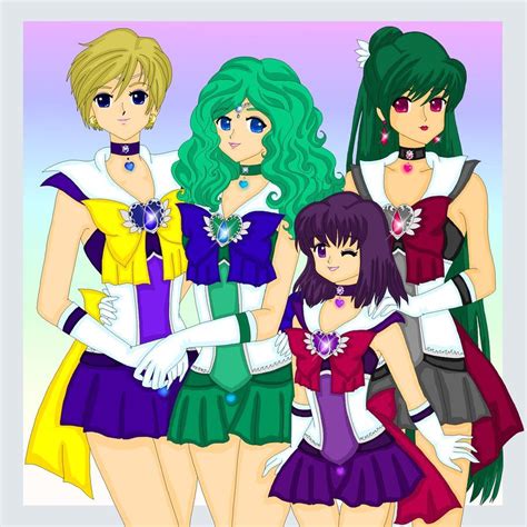 Outer Senshi By Sailor On Deviantart With