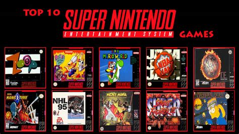 My Top 10 Snes Games By Nouser17749 On Deviantart