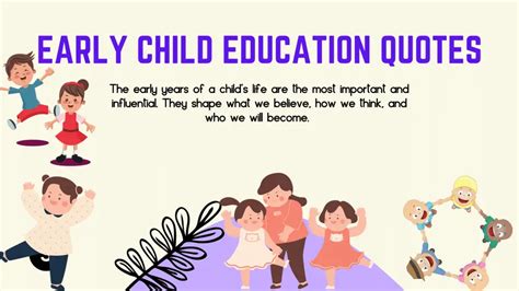 Early Child Education Quotes A Collection Of Inspiring And Thought