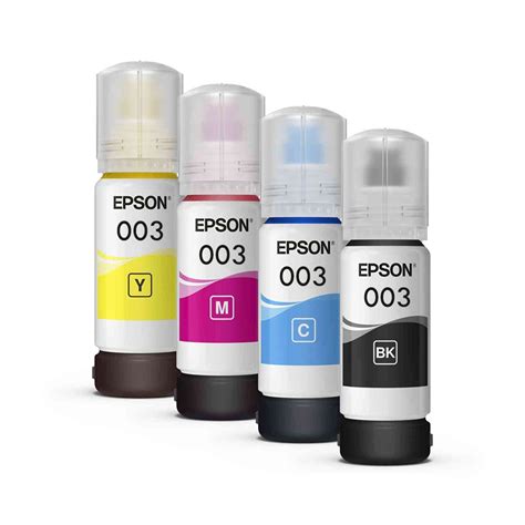 Buy Epson 003 Ink 65ml Black Cyan Magenta Yellow For L3110 L3150