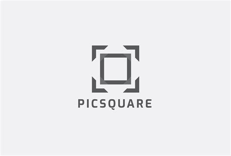 Picsquare Logo Design On Behance