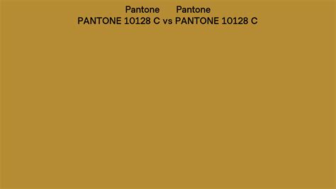 Pantone 10128 C Vs Pantone 10128 C Side By Side Comparison