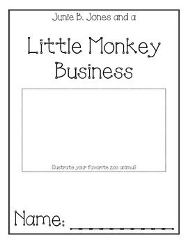 In this book, junie b. Junie B. Jones Little Monkey Business Comprehension Packet ...