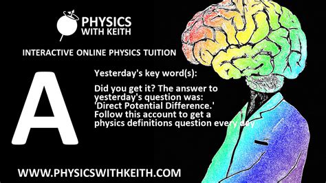 Did You Get Yesterdays Physics With Keith