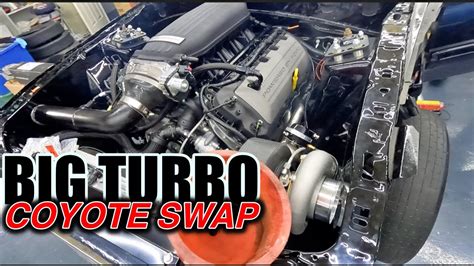 Turbo Coyote Swap First Start But Theres A Problem Youtube