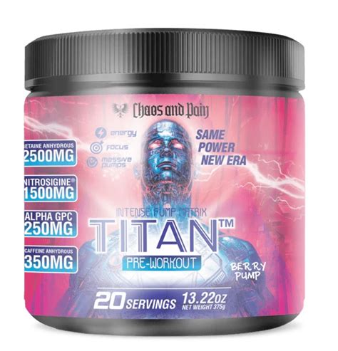Chaos And Pain Titan Chaos And Pain Muscle Lab