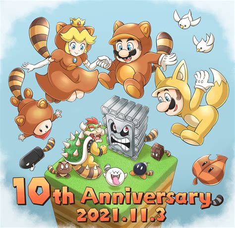 Princess Peach Mario Luigi Bowser Boo And 10 More Mario And 1 More Drawn By Aogaeru