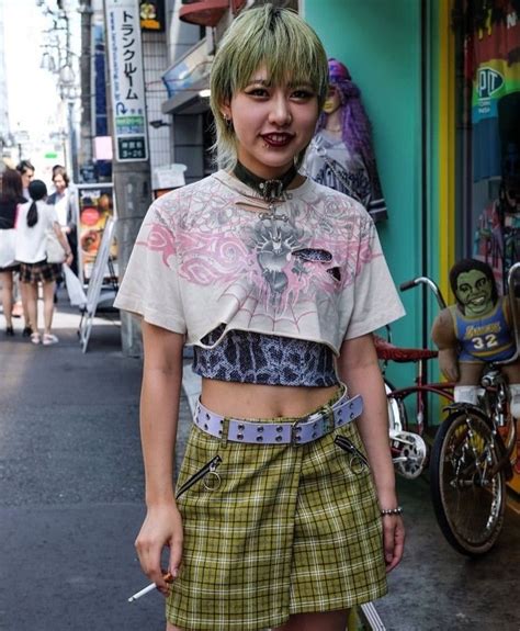 Pin By Olive On Japanese Y2k Fashion Inspo Outfits Japanese Street Fashion Harajuku Fashion
