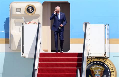 Biden Arrives In Israel Kicking Off First Middle East Trip As President