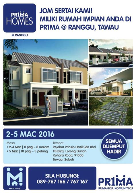 Balungkini Miliki rumah impian di PR1MA @ Ranggu Tawau.