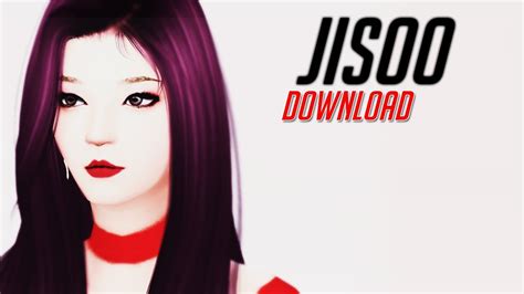 Jisoo Blackpink The Sims 4 Download With Cc Youtube