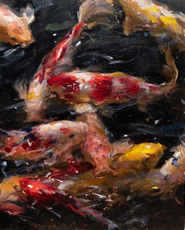 Emergence By Derek Penix X Koi Painting Fish Painting