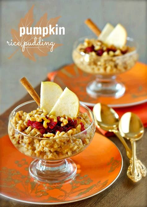 Pumpkin Rice Pudding Daisys World