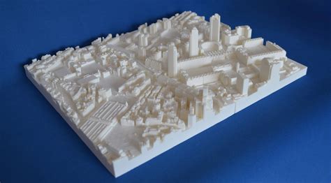 David Riley Model Making 3d Printed London City Model