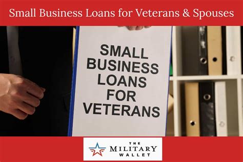 Small Business Loans For Veterans And Military Spouses The Military Wallet