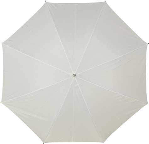 Printed Automatic Polyester 190t Umbrella White Umbrellas