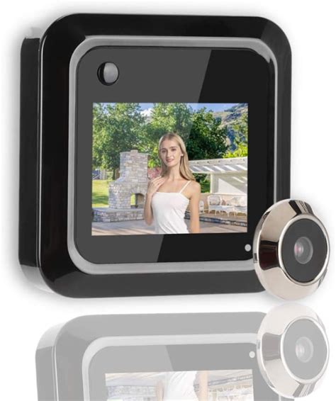 Buy Smart Peephole Doorbell Camera Home Video Door Eye Viewer Security