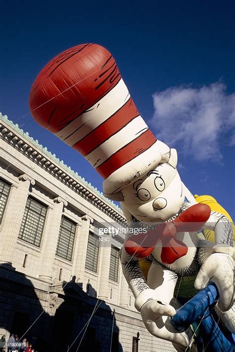 The Cat In The Hat Balloon During The 1997 Macys Thanksgiving Day