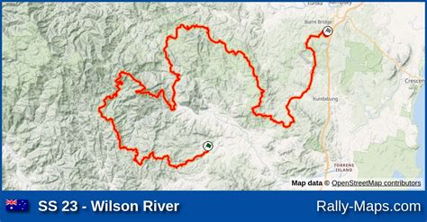 Wilson River Fishing Map