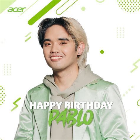 Acer Philippines On Twitter Wyat Acer Fam Its Pablos Special Day