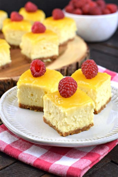 Lemon Raspberry Cheesecake Bites Are The Perfect Bite Size Dessert