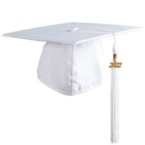 Osbo Gradseason Unisex Adult Matte Graduation Cap With 2022 Tassel For