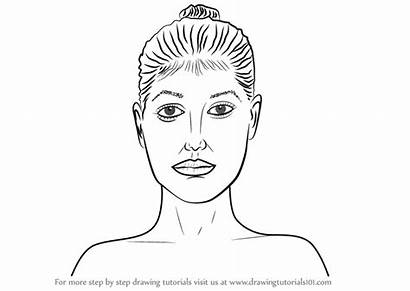 Neck Draw Face Female Drawing Step Tutorials
