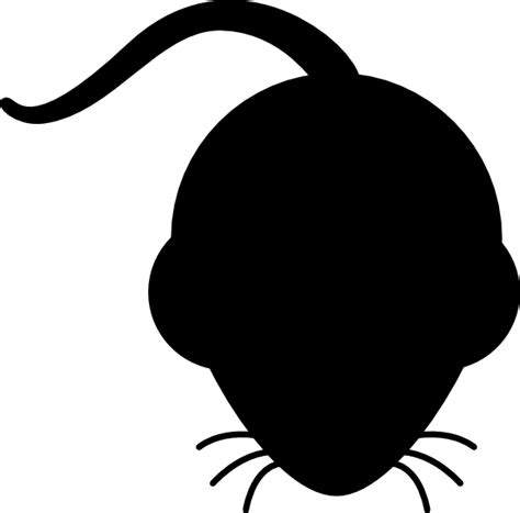 Mouse Silhouette Clip Art At Clker Com Vector Clip Art Online Royalty Free Public Domain