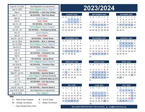 Colorado Boulder Academic Calendar Fall 2024 - Erinn Jacklyn
