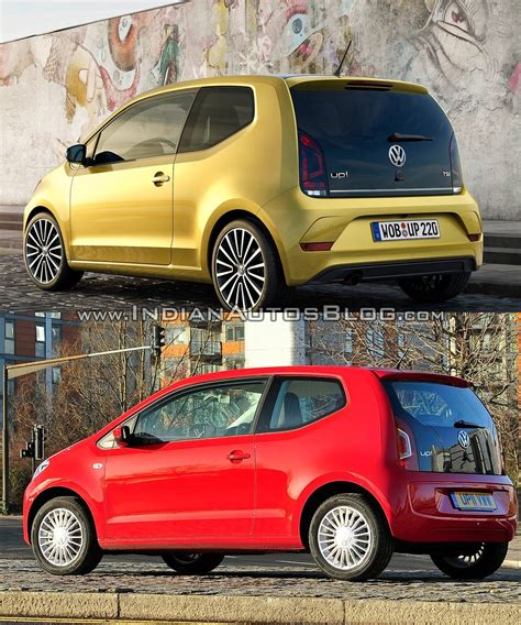 2016 VW Up! vs pre-facelift model - Old vs. New