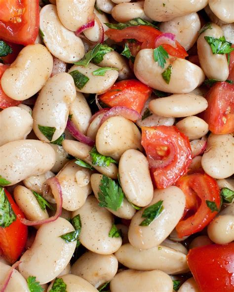Marinated White Bean Salad Sweet Potato Soul by Jenné Claiborne Vegan Bean Burger Recipe