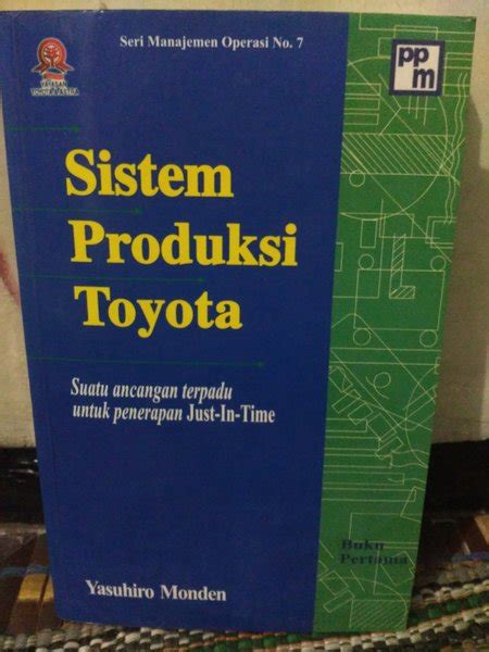 Jual Sistem Produksi Toyota Yasuhiro Monden Di Lapak Buku Bekas Malang