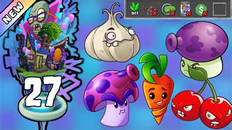 Plants Vs Zombies 2 Neon Mixtape Tour Day 27 Plants Lvl 1 And No