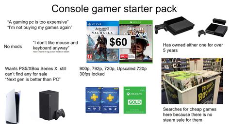 Console Gaming Starterpack Rstarterpacks