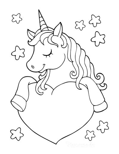 50 Free Printable Valentine's Day Coloring Pages in 2021 | Valentines