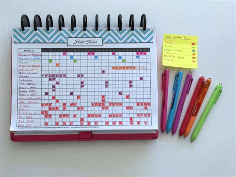 Habit Tracker Printables Productivity Tips And Apps To Try