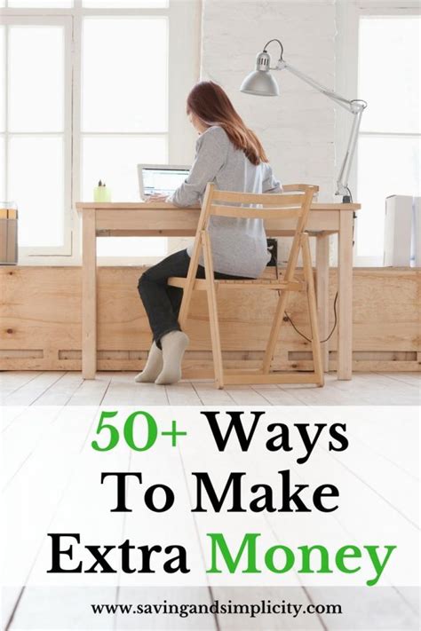 50 Ways To Make Extra Money From Home Saving And Simplicity