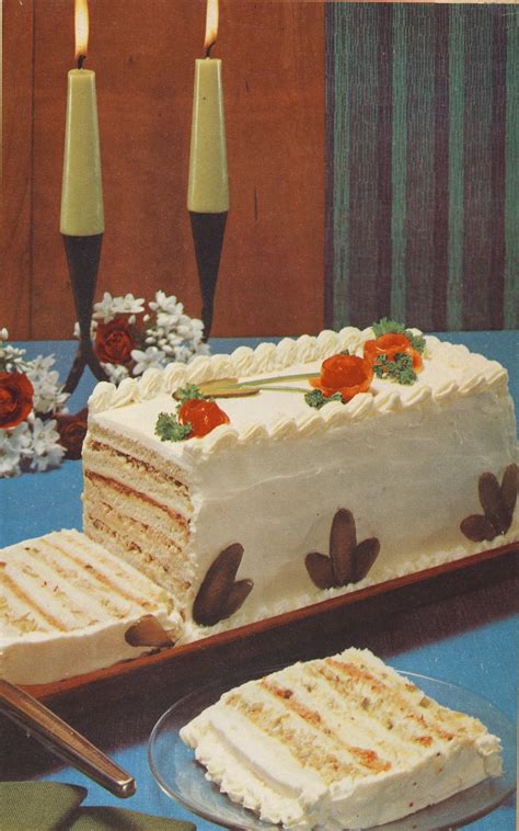Recreating The Seven Layer Sandwich Cake From Bon Appétit 1969 Bon