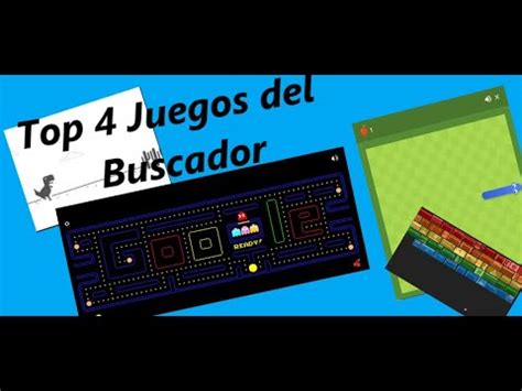 Nuestro objetivo es brindarte la mejor experiencia de juego posible en tu navegador. (Top 4) Juegos gratis del Buscador - YouTube