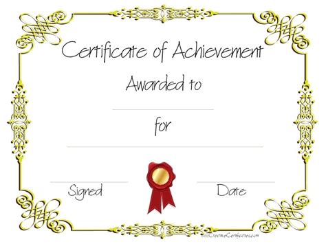 Copy 8 Of Certificate Of Achievement 960×720 In Netball Achievement