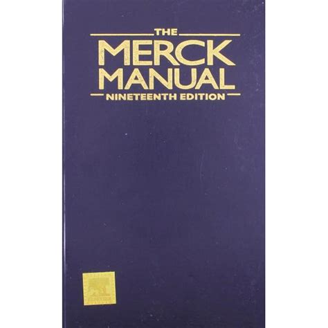 The Merck Manual Of Diagnosis And Therapy