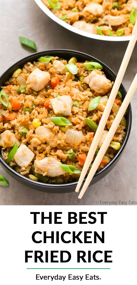 Healthy Chicken Fried Rice With Brown Rice Easy Recipe Everyday