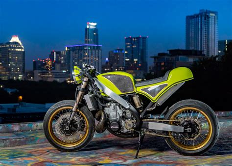 A forum community dedicated to kawasaki versys motorcycle owners and enthusiasts. "Street Lethal" Kawasaki KX500 Cafe Racer - BikeBound