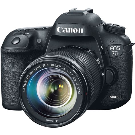 Canon Eos 7d Mark Ii Dslr Camera With 18 135mm 9128b016 Bandh