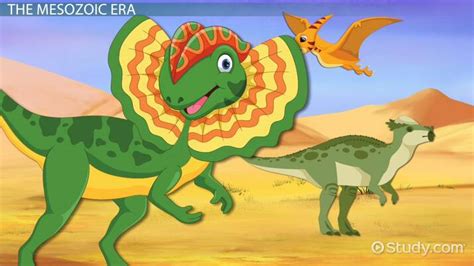 Mesozoic Era Lesson For Kids Facts And Timeline Lesson