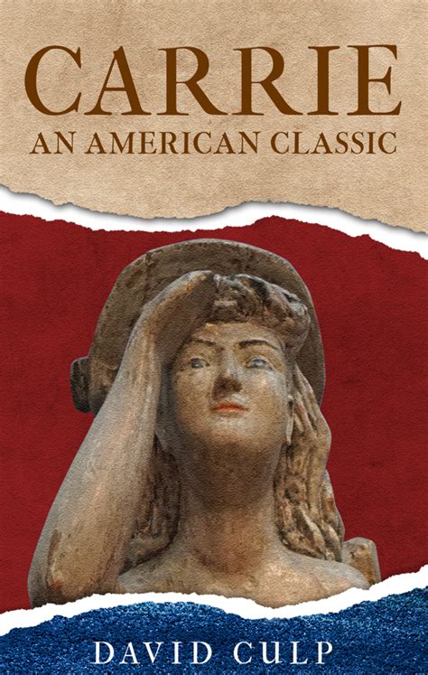 carrie an american classic by david culp — book goodies