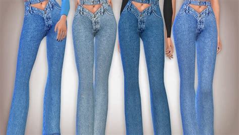 Clothes Set 130 Jeans Bd475 By Busra Tr At Tsr Lana Cc Finds